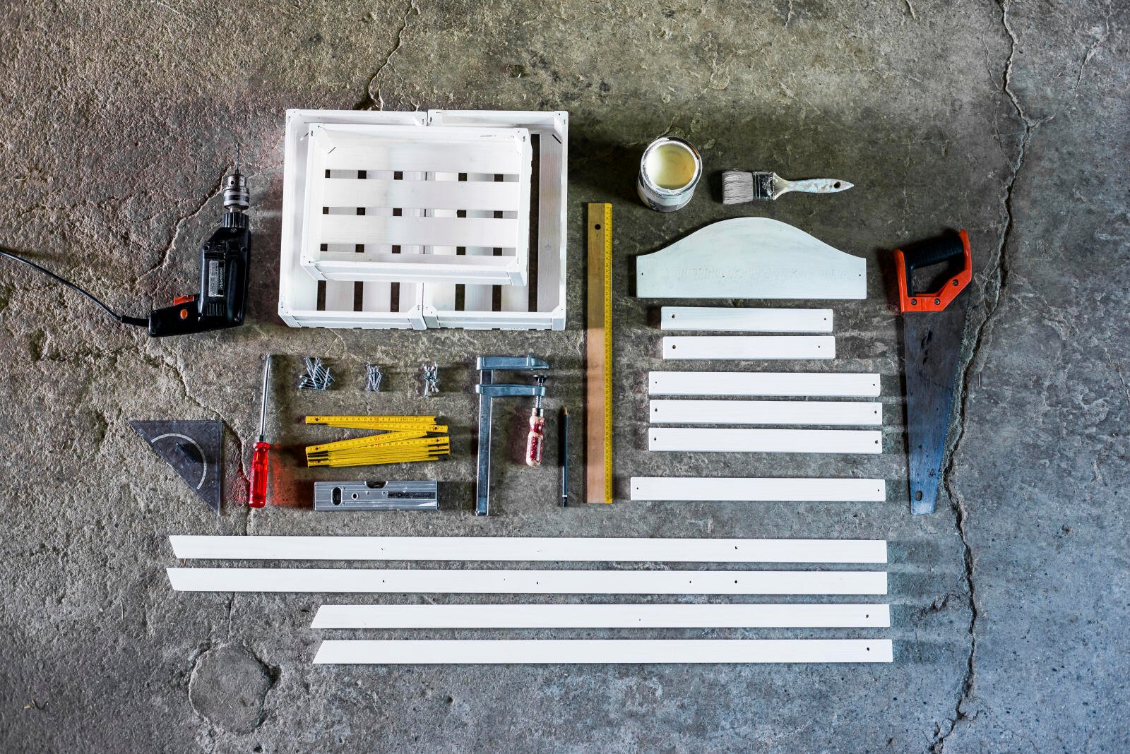 Materialliste Pflanzentreppe Dangel