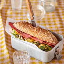 Lord Sandwich wäre hin und weg: Simon Kräuchis belegtes Brot mit Pastrami ist der Lunch-Renner im «La Boulotte».