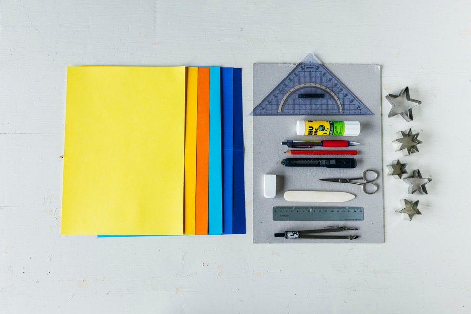 Weihnachtskarten 3D Materialliste