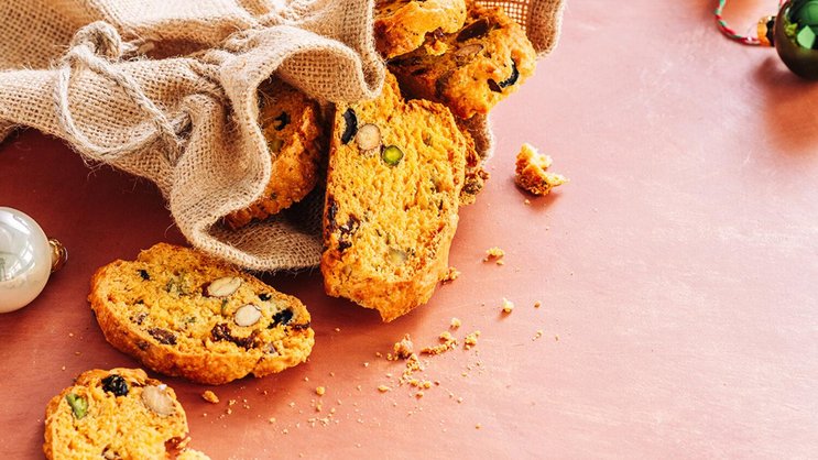 Zum Weisswein statt zum Vin Santo: Diese herzhaften Cantuccini machen sich bestens als Apérogebäck oder als herzhafter Snack für zwischendurch.