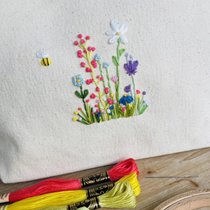 Die Kunst des Blumenstickens