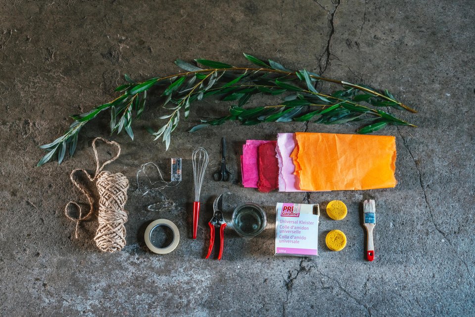 Materialliste Sandra Dangel Lampione