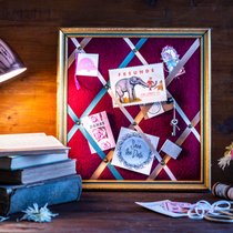 Nie mehr unsortiert. Auf einem Memoboard hat alles Platz: Konzertkarte, Foto, Einkaufszettel, Rechnungen, Schmuck, Schlüssel …