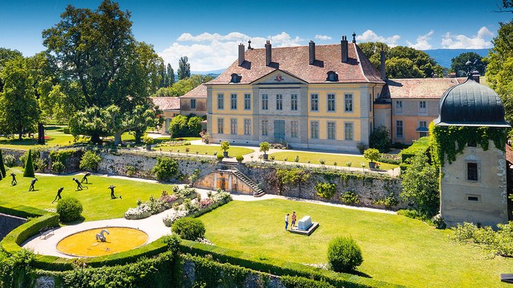Ein Schloss, viele verschiedene Gärten und ein stilvolles Café: Vullierens ist ein Ort zum Verweilen und Wiederkommen. Nicht nur für Gartenfans.