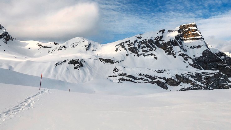 Den Gipfel Haupt immer vor Augen: Die zweistündige Rundtour im Kanton Obwalden zählt 4 Kilometer und 170 Höhenmeter.